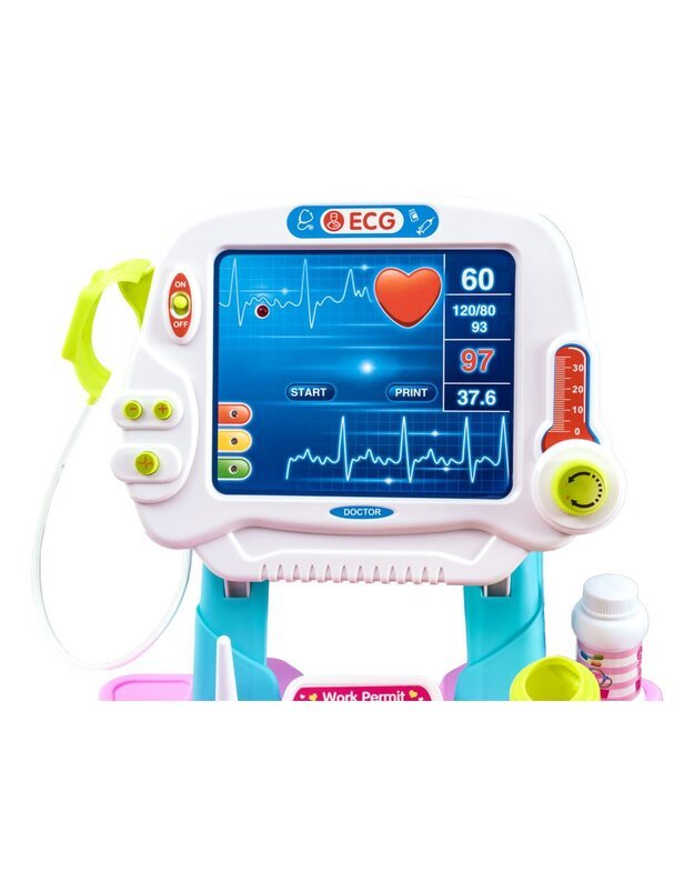 Vaikiškas medicinos rinkinys - rožinis