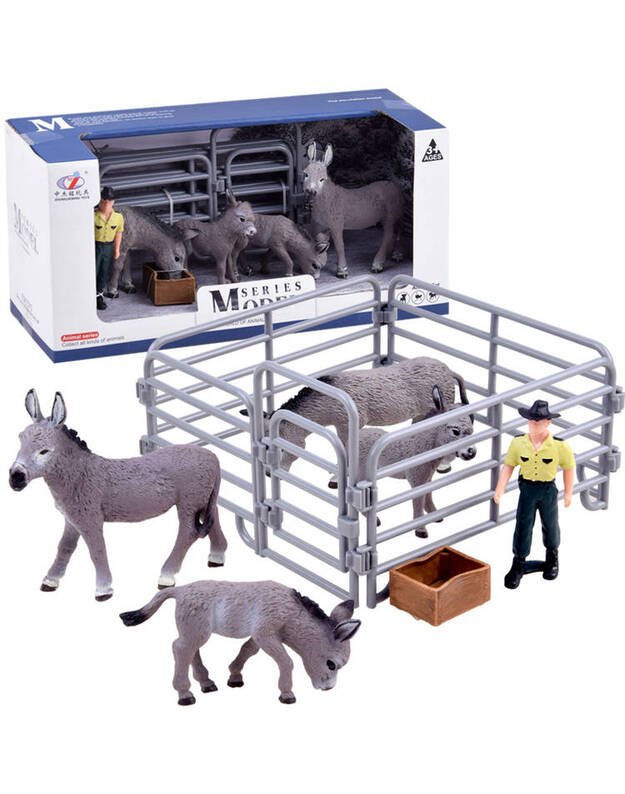 Asiliukų figūrėlių rinkinys (B)