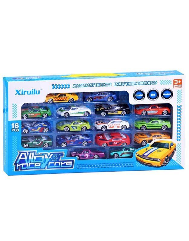 Set RESORAK Metal and sports 16pcs ZA2787