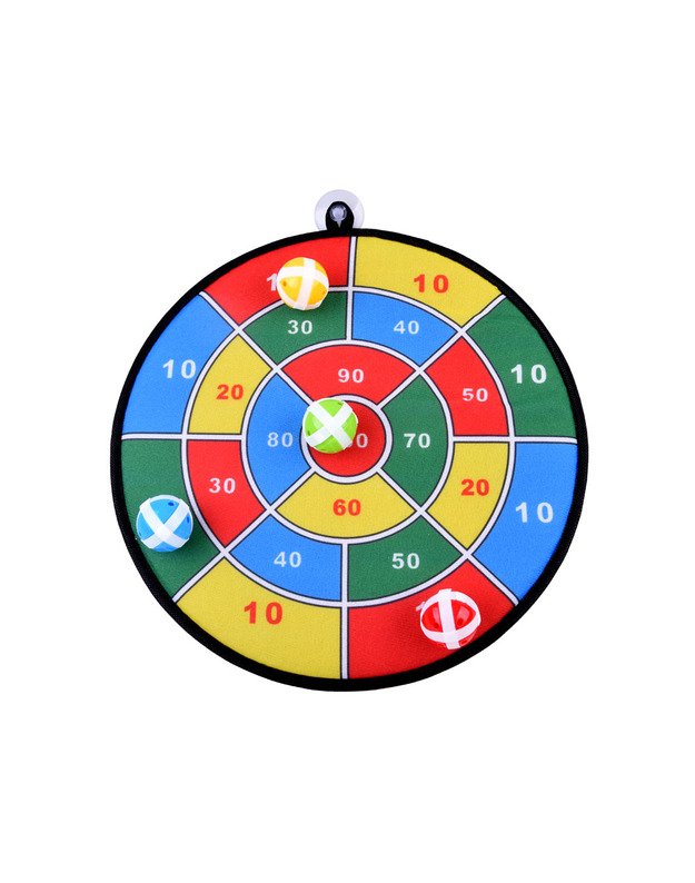 Velcro skydas + kamuoliukai