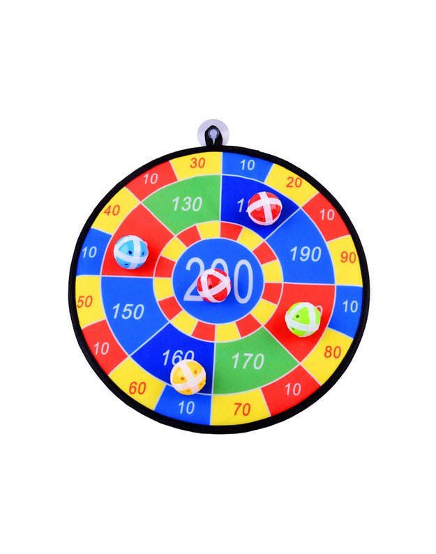 Velcro skydas + kamuoliukai