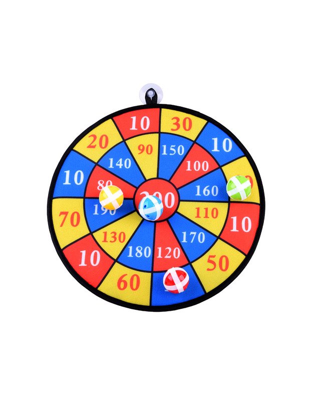 Velcro skydas + kamuoliukai