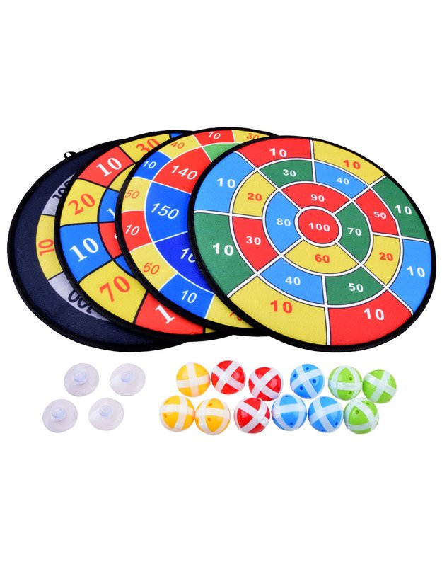 Velcro skydas + kamuoliukai