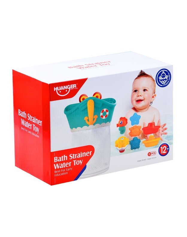 Laivelis su vonios žaislais