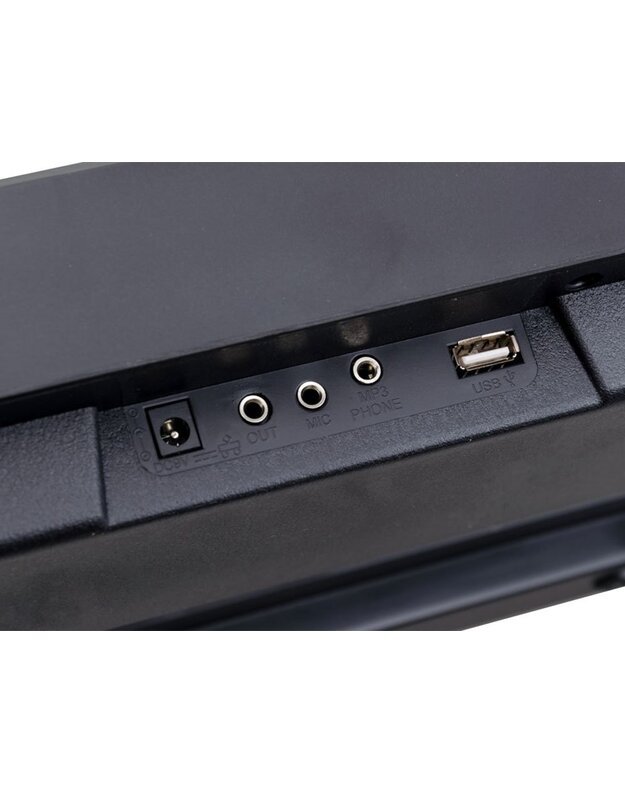 Sintezatorius su mikrofonu 61 klavišas - rožinis