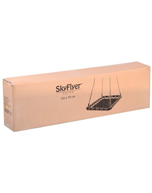 Sūpynės SkyFlyer 76x102cm - geltonos