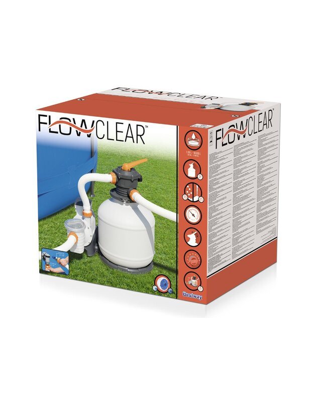 Smėlio filtravimo siurblys baseinams Bestway 11355l 