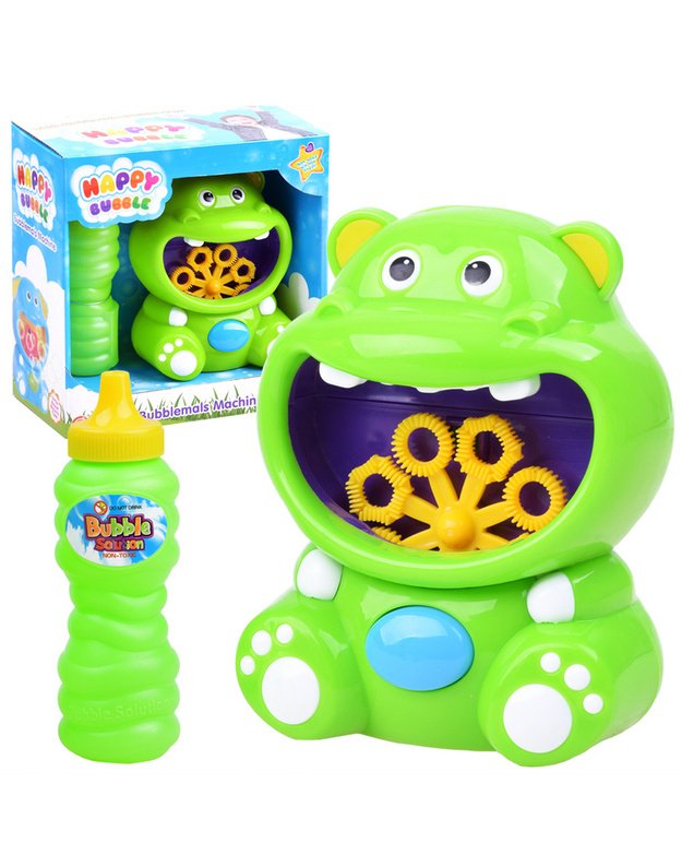 SOAP BUBBLES bubble machine hippo ZA3073