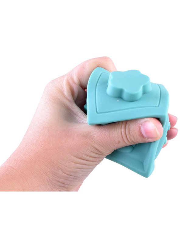 Minkštos sensorinės kūdikių kaladėlės 12 vnt.