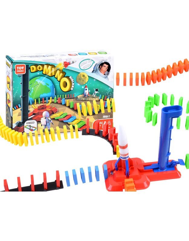 Space Domino rocket educational toy ZA3494