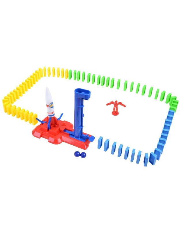 Space Domino rocket educational toy ZA3494
