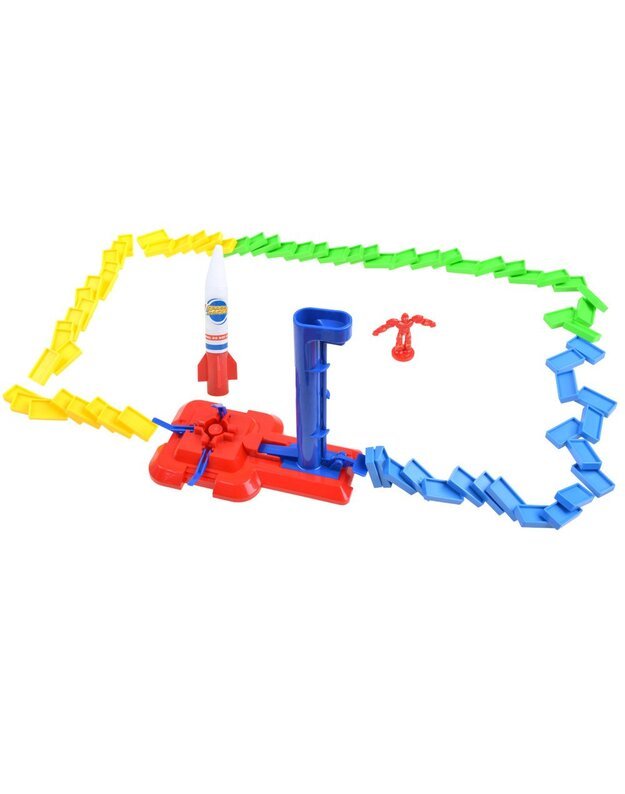 Space Domino rocket educational toy ZA3494