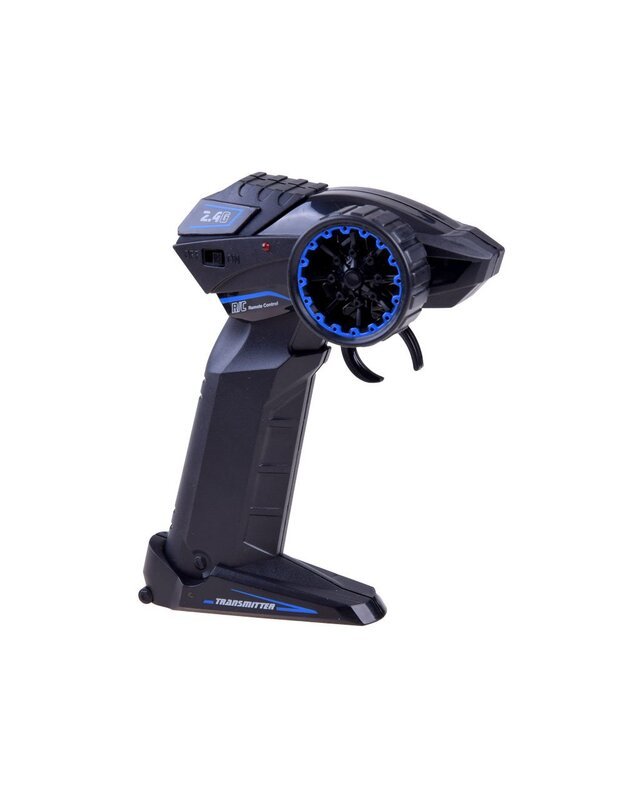 Radijo bangomis valdomas Sportinis motociklas - mėlynas