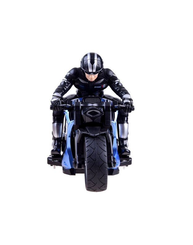 Radijo bangomis valdomas Sportinis motociklas - mėlynas