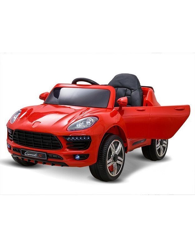 Vaikiškas sportinis elektromobilis  - raudonas