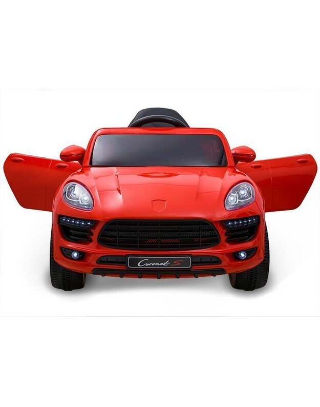Vaikiškas sportinis elektromobilis  - raudonas