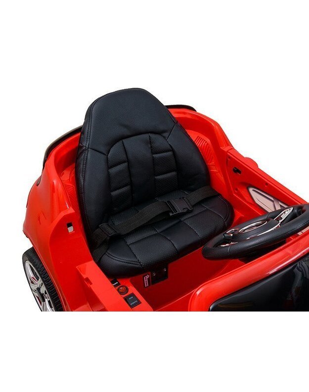 Vaikiškas sportinis elektromobilis  - raudonas