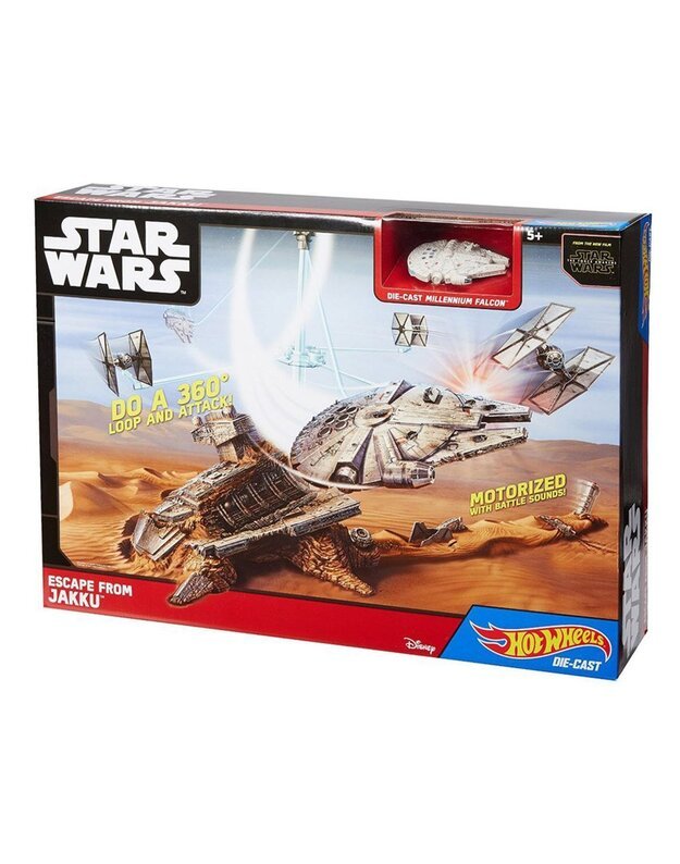 „Žvaigždžių karai“ „Karšti ratai“ pabėgimas iš Jakku