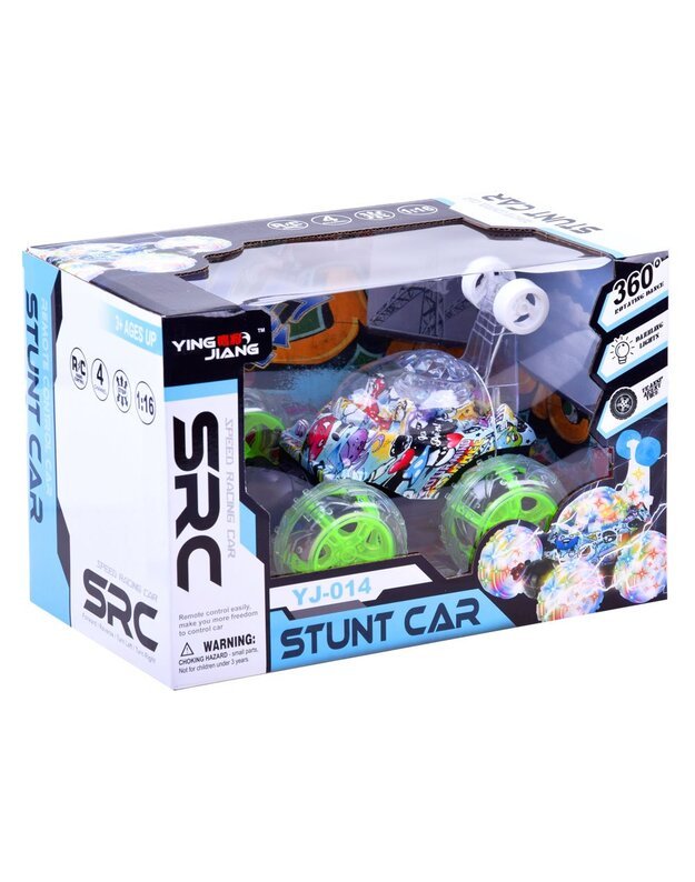 STUNT graffiti automobilis + nuotolinis valdymo pultas