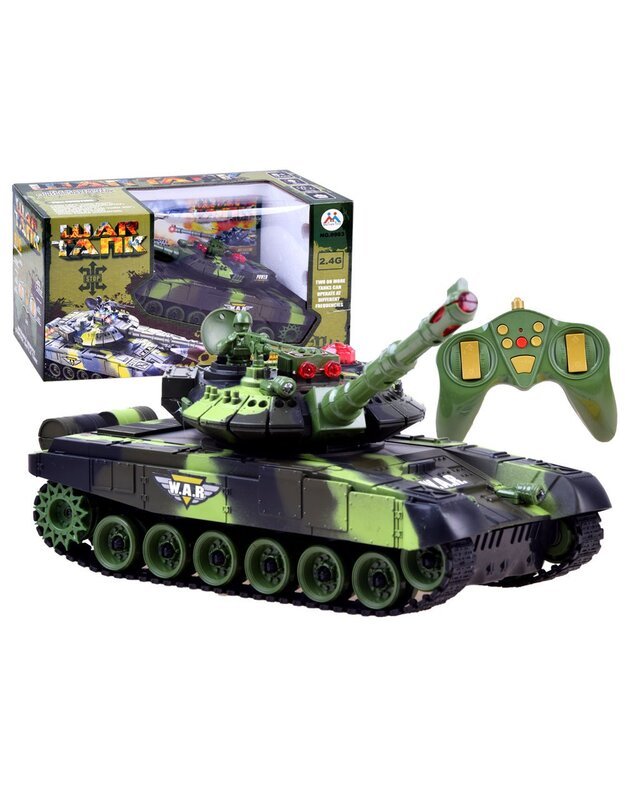 tankas valdomas nuotoliniu būdu