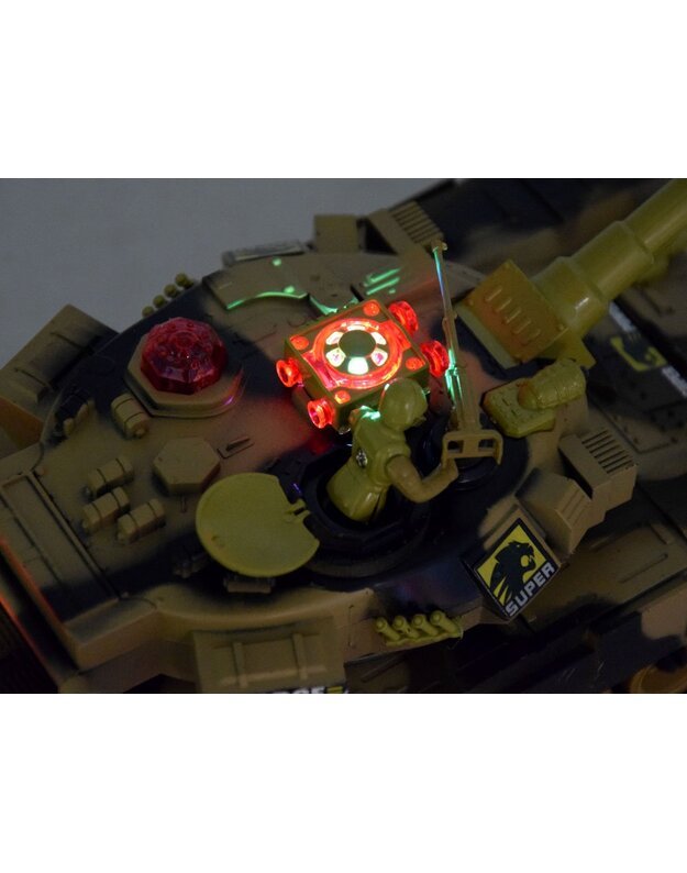 tankas valdomas nuotoliniu būdu