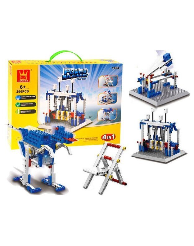  Motorizuotas konstruktorius 292 detalės - 1404 ENGINE