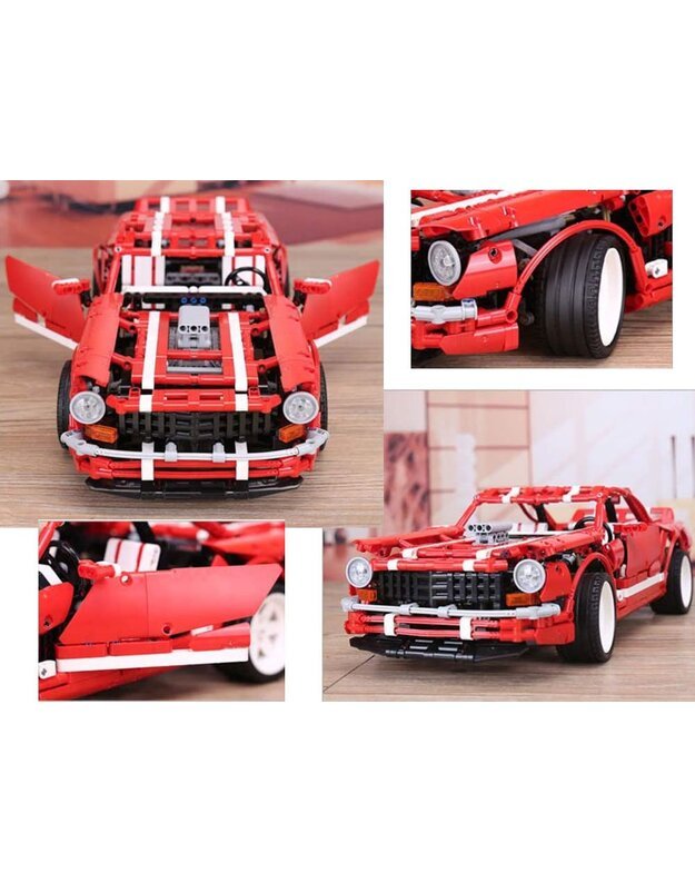 Techniniai blokeliai Lenktyniniam automobiliui surinkti 2000 vnt. 