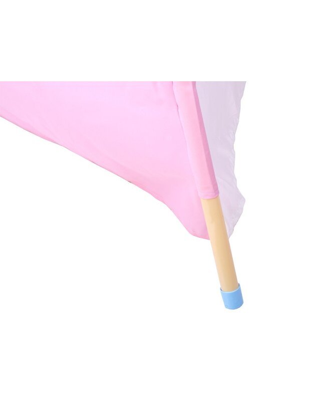 Rožinė palapinė - vigvamas su Vienaragio grafika