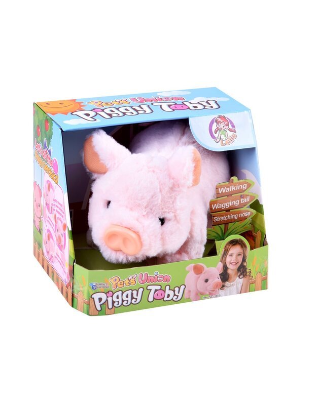 The interactive pig plush cushy comes ZA3451