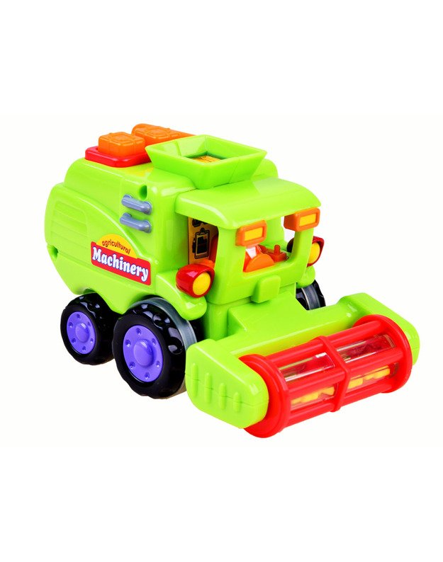 Toy concrete mixer, sweeper, combine ZA1812