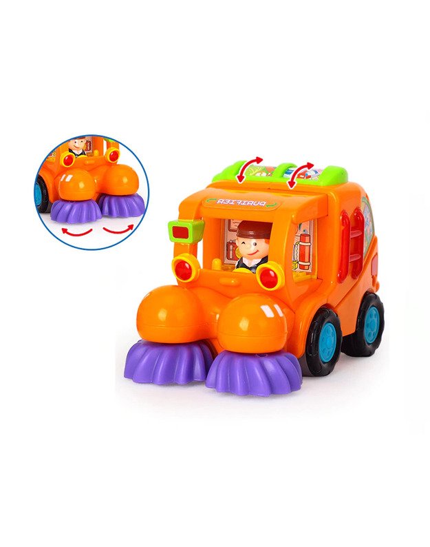 Toy concrete mixer, sweeper, combine ZA1812