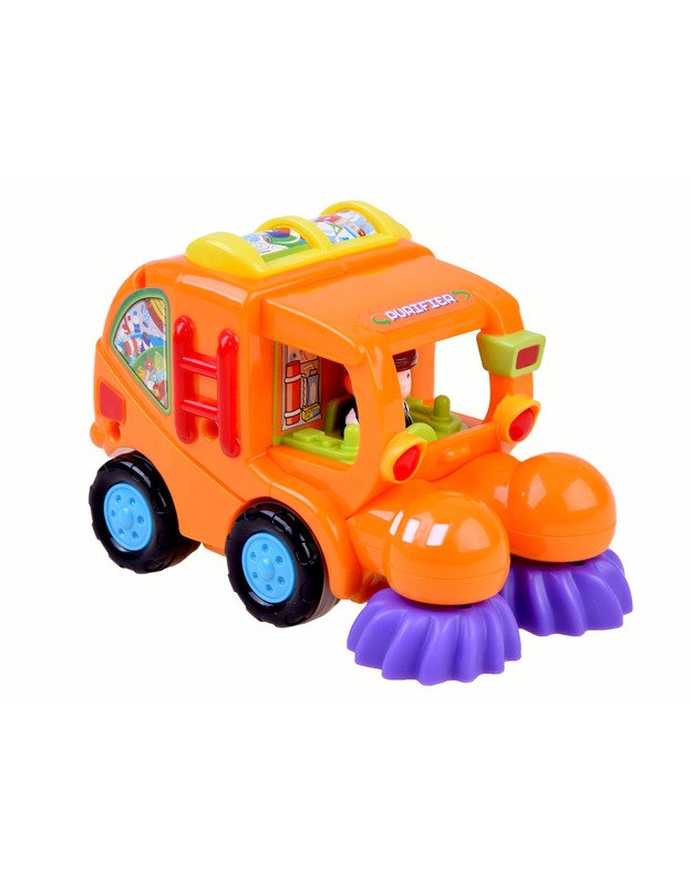 Toy concrete mixer, sweeper, combine ZA1812