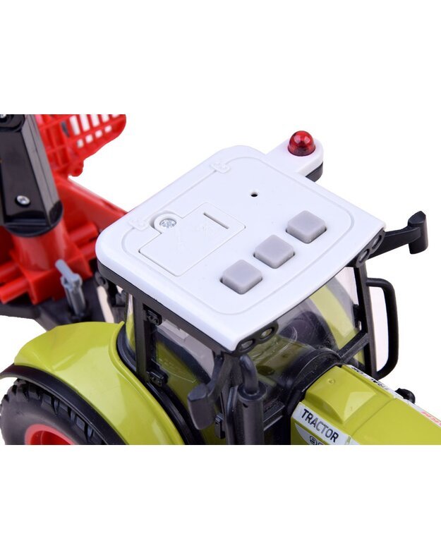 Žaislinis traktorius su priekaba