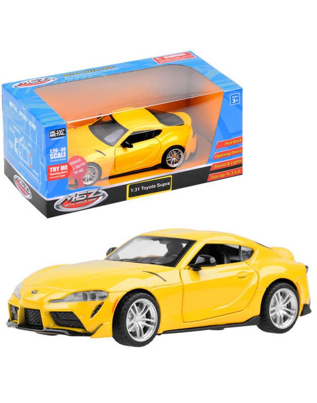 Toyota GR Supra 1:31 metal car ZA3758