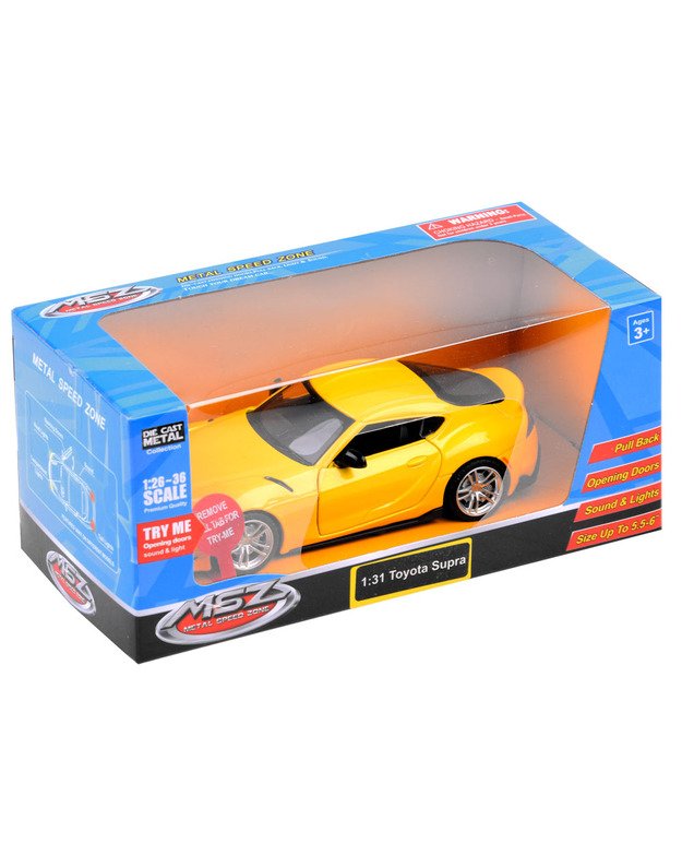 Toyota GR Supra 1:31 metal car ZA3758