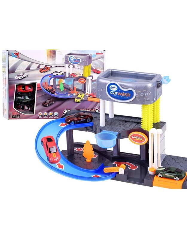 Automobilių plovykla + automobiliai