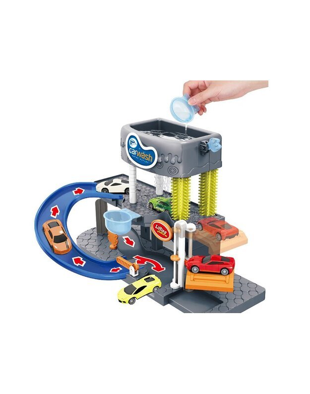 Automobilių plovykla + automobiliai