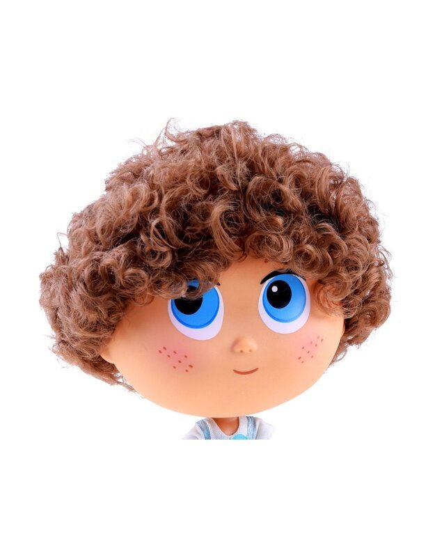 Tymek doll, fun at school, blackboard desk ZA339