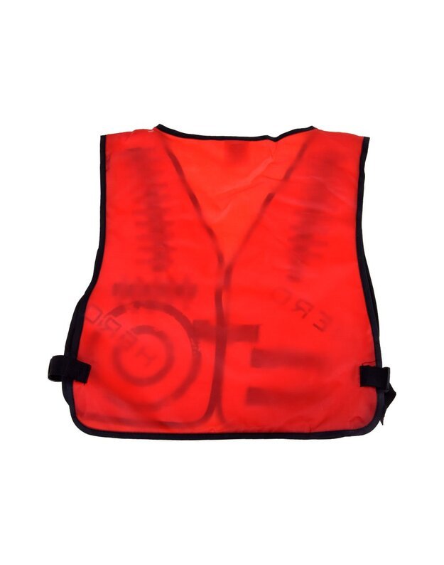 Vaikiška kovotojo liemenė su pistoletu ir priedais - raudona