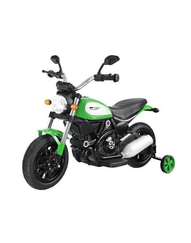 Vaikiškas elektrinis motociklas STREET BOB - raudonas