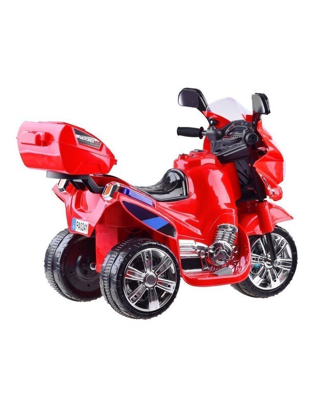  Vaikiškas elektrinis motociklas Vespa - juodas