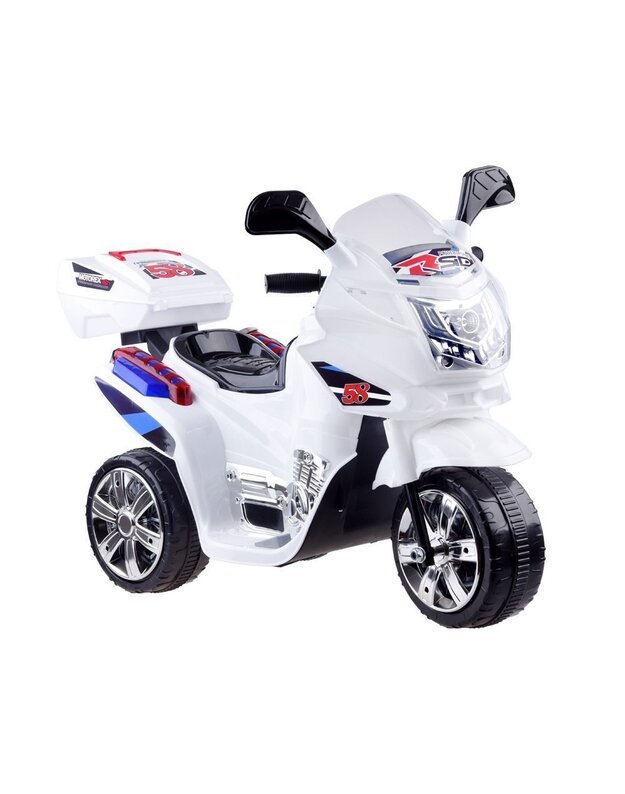  Vaikiškas elektrinis motociklas Vespa - mėlynas