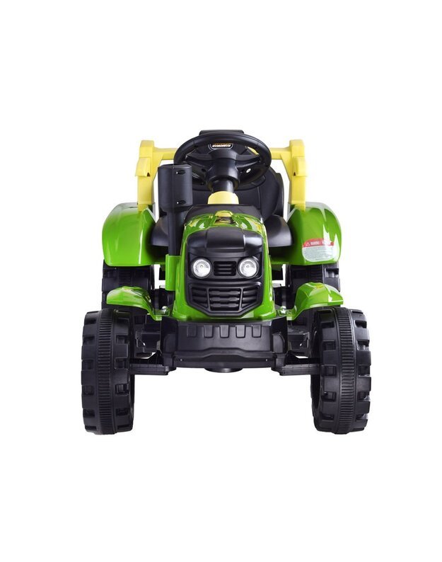 Vaikiškas elektrinis traktorius - raudonas