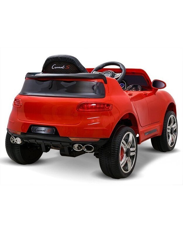 Vaikiškas sportinis elektromobilis - baltas