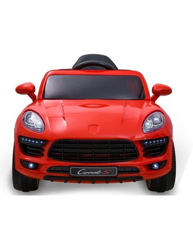 Vaikiškas sportinis elektromobilis - baltas