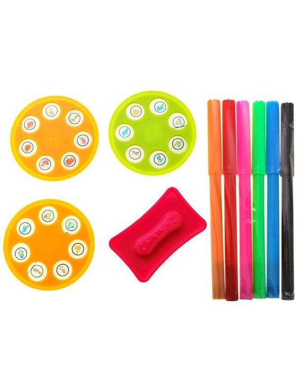 Vaikiškas staliukas piešimui su projektoriumi