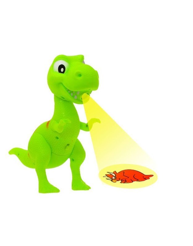 Vaikiškas žaislas dinozauras - projektorius