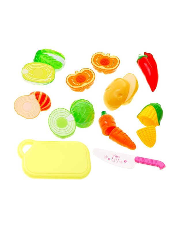 Vegetables for cutting + board and knife ZA1725 B