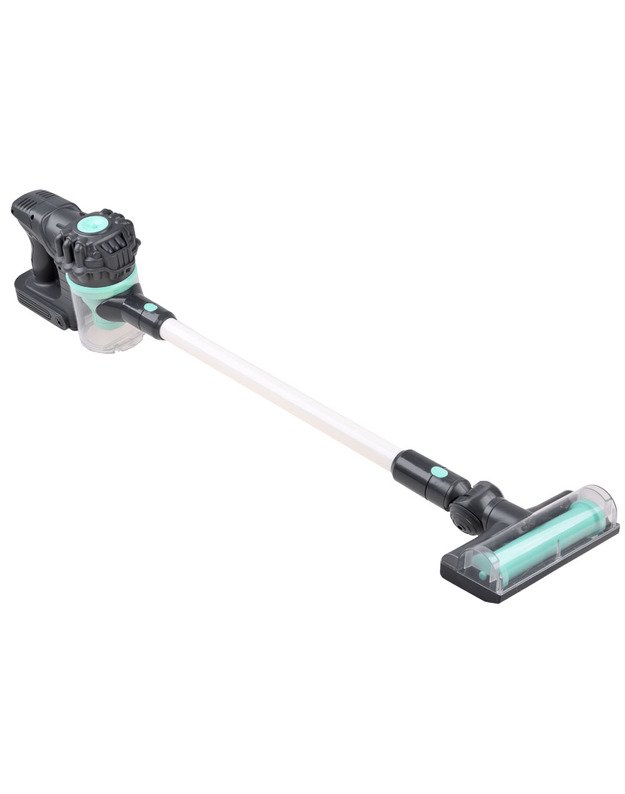 Belaidis rankinis vaikiškas dulkių siurblys - pilkas