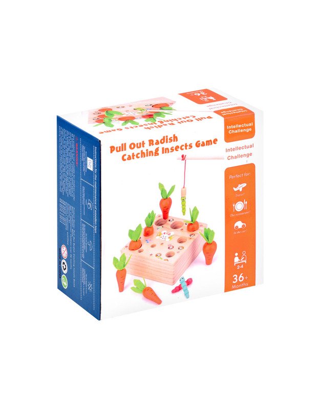 Medinis žaidimas „Morkos ir kirminėliai“